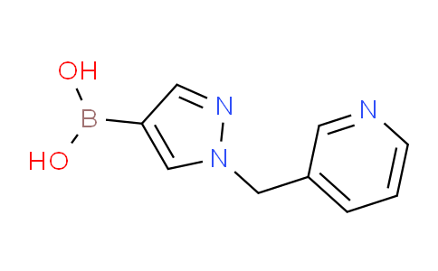 (1-(Pyridin-3-ylmethyl)-1H-pyrazol-4-yl)boronic acid