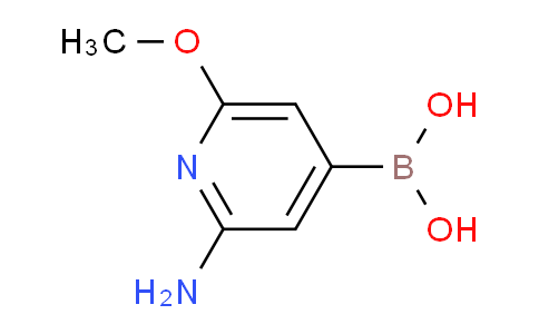 (2-Amino-6-methoxypyridin-4-yl)boronic acid