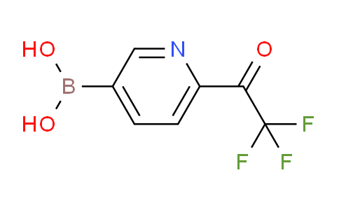 (6-(2,2,2-Trifluoroacetyl)pyridin-3-yl)boronic acid