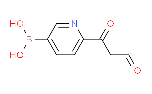 (6-(3-Oxopropanoyl)pyridin-3-yl)boronic acid