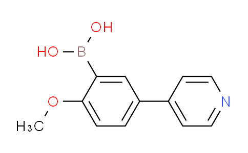 BP26685 | 196861-33-3 | (2-Methoxy-5-(pyridin-4-yl)phenyl)boronic acid