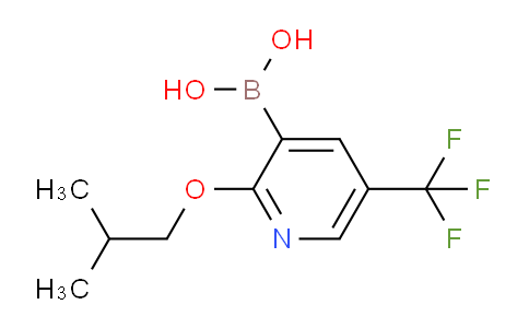 (2-Isobutoxy-5-(trifluoromethyl)pyridin-3-yl)boronic acid
