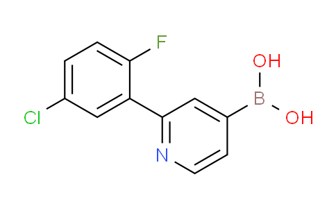 (2-(5-Chloro-2-fluorophenyl)pyridin-4-yl)boronic acid