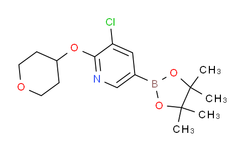 BP26800 | 1355066-49-7 | (5-Chloro-6-((tetrahydro-2h-pyran-4-yl)oxy)pyridin-3-yl)boronic acid pinacol ester