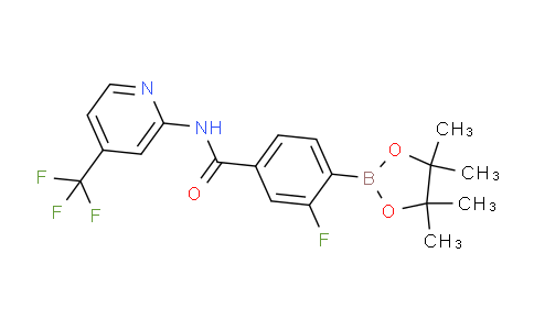 BP26810 | 1419221-60-5 | (2-Fluoro-4-((4-(trifluoromethyl)pyridin-2-yl)carbamoyl)phenyl)boronic acid pinacol ester