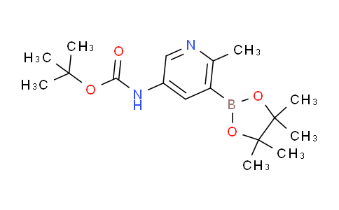 (5-((Tert-butoxycarbonyl)amino)-2-methylpyridin-3-yl)boronic acid pinacol ester