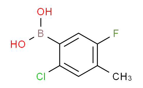 2-Chloro-5-fluoro-4-methylphenylboronic acid