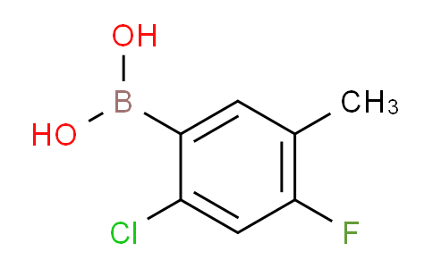 2-Chloro-4-fluoro-5-methylphenylboronic acid