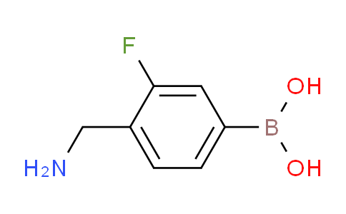 (4-(Aminomethyl)-3-fluorophenyl)boronic acid