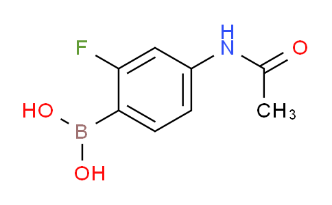 (4-Acetamido-2-fluorophenyl)boronic acid
