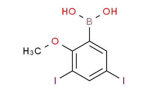 3,5-Diiodo-2-methoxyphenylboronic acid
