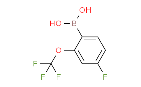 4-Fluoro-2-(trifluoromethoxy)phenylboronic acid