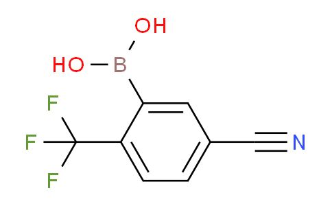 5-Cyano-2-(trifluoromethyl)phenylboronic acid