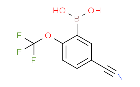5-Cyano-2-(trifluoromethoxy)phenylboronic acid