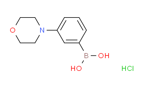 3-(Morpholin-1-yl)phenylboronic acid hydrochloride