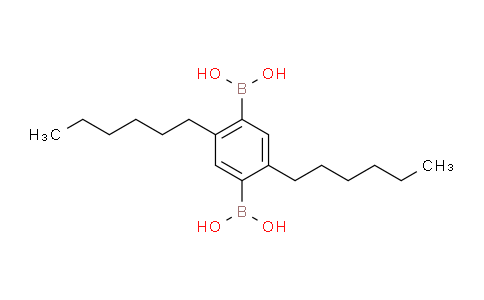 2,5-Bis(hexyl)-1,4-benzenediboronic acid