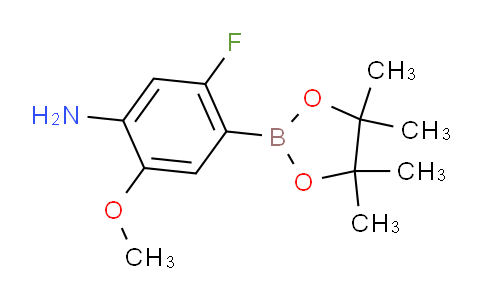 4-Amino-2-fluoro-5-methoxybenzeneboronic acid pinacol ester