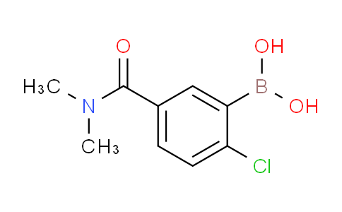 2-Chloro-5-(dimethylcarbamoyl)benzeneboronic acid