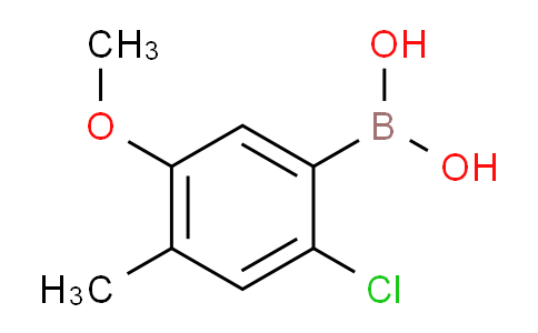 2-Chloro-5-methoxy-4-methylbenzeneboronic acid