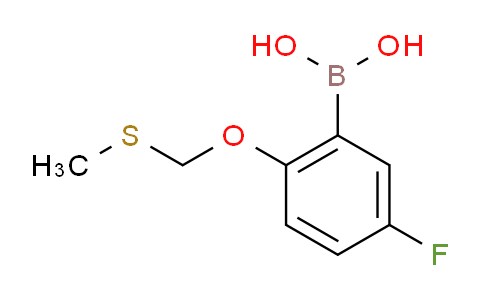 5-Fluoro-2-methylsulfanylmethoxy-benzeneboronic acid