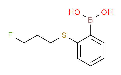 2-(3-Fluoro-propylsulfanyl)-benzeneboronic acid