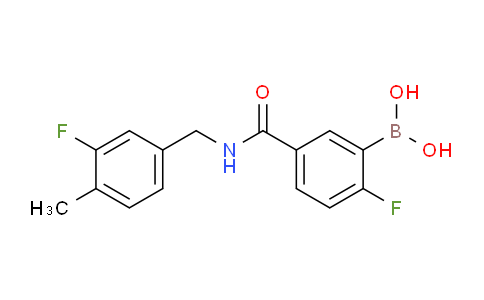 BP27025 | 1449132-35-7 | 2-Fluoro-5-(3-fluoro-4-methylbenzylcarbamoyl)benzeneboronic acid