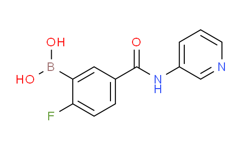2-Fluoro-5-(3-pyridylcarbamoyl)benzeneboronic acid