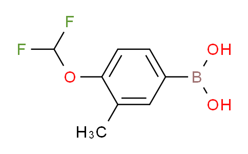 4-Difluoromethoxy-3-methyl-benzeneboronic acid