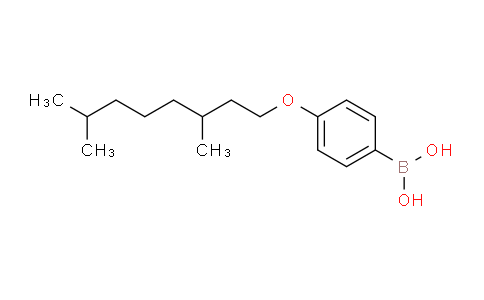 BP27045 | 209673-75-6 | 4-(3,7-Dimethyloctyloxy)benzeneboronic acid