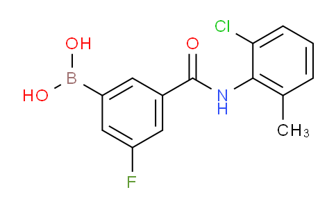 BP27060 | 1449133-26-9 | 5-(2-Chloro-6-methylphenylcarbamoyl)-3-fluorobenzeneboronic acid