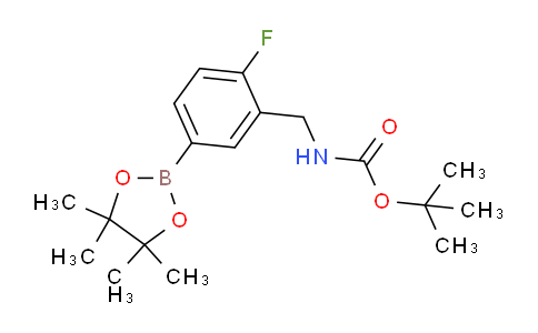 3-(Boc-aminomethyl)-4-fluorobenzeneboronic acid pinacol ester