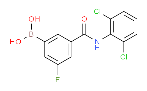 5-(2,6-Dichlorophenylcarbamoyl)-3-fluorobenzeneboronic acid