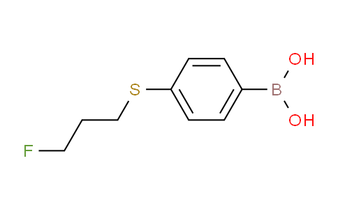 4-(3-Fluoro-propylsulfanyl)-benzeneboronic acid