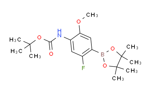 BP27080 | 330794-05-3 | 4-(Boc-amino)-2-fluoro-5-methoxybenzeneboronic acid pinacol ester