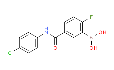 5-(4-Chlorophenylcarbamoyl)-2-fluorobenzeneboronic acid