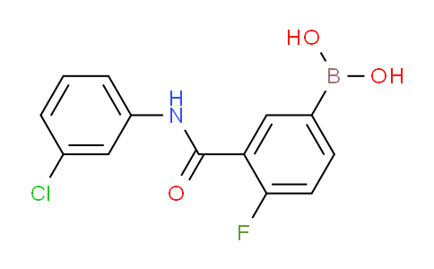 BP27097 | 1449144-62-0 | 3-(3-Chlorophenylcarbamoyl)-4-fluorobenzeneboronic acid