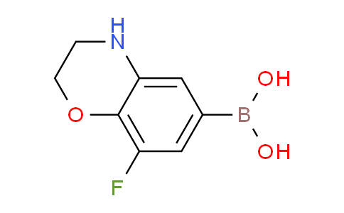 8-Fluoro-2,3-dihydro-1,4-benzoxazine-6-boronic acid
