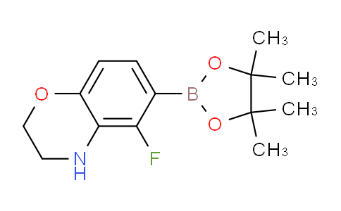 (5-Fluoro-3,4-dihydro-2h-benzo[b][1,4]oxazin-6-yl)boronic acid pinacol ester