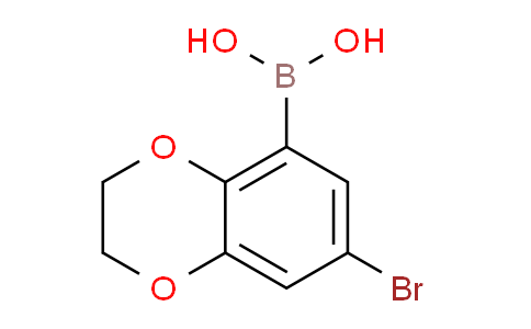 7-Bromo-2,3-dihydro-1,4-benzodioxine-5-boronic acid