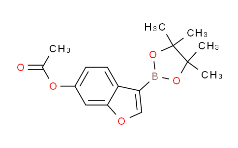 6-Acetoxybenzofuran-3-boronic acid pinacol ester