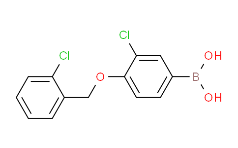 (3-Chloro-4-((2-chlorobenzyl)oxy)phenyl)boronic acid