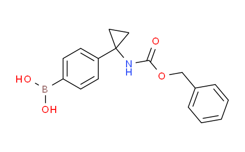 (4-(1-(((Benzyloxy)carbonyl)amino)cyclopropyl)phenyl)boronic acid