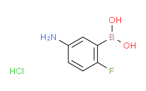 (5-Amino-2-fluorophenyl)boronic acid hydrochloride