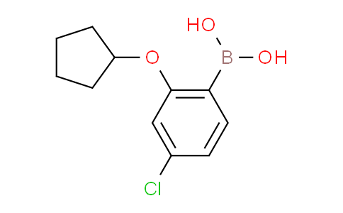 (4-Chloro-2-(cyclopentyloxy)phenyl)boronic acid
