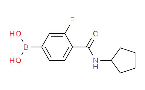 BP27222 | 957034-70-7 | (4-(Cyclopentylcarbamoyl)-3-fluorophenyl)boronic acid