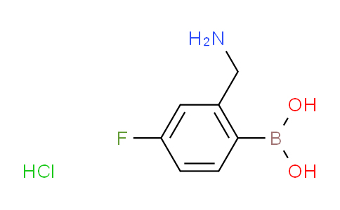 (2-(Aminomethyl)-4-fluorophenyl)boronic acid hydrochloride