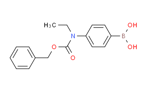 (4-(((Benzyloxy)carbonyl)(ethyl)amino)phenyl)boronic acid