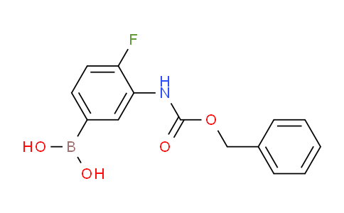 BP27255 | 874219-58-6 | (3-(((Benzyloxy)carbonyl)amino)-4-fluorophenyl)boronic acid