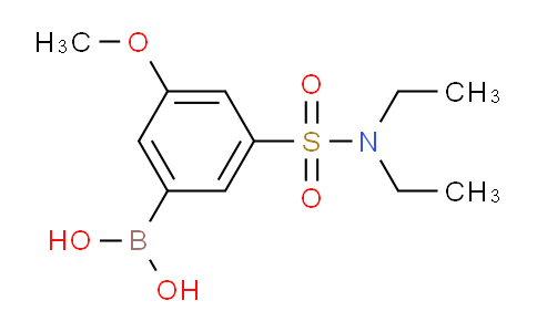 BP27263 | 871333-03-8 | (3-(N,N-Diethylsulfamoyl)-5-methoxyphenyl)boronic acid