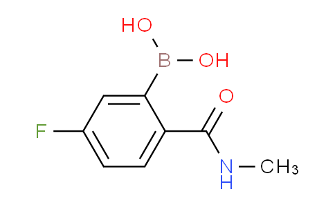(5-Fluoro-2-(methylcarbamoyl)phenyl)boronic acid